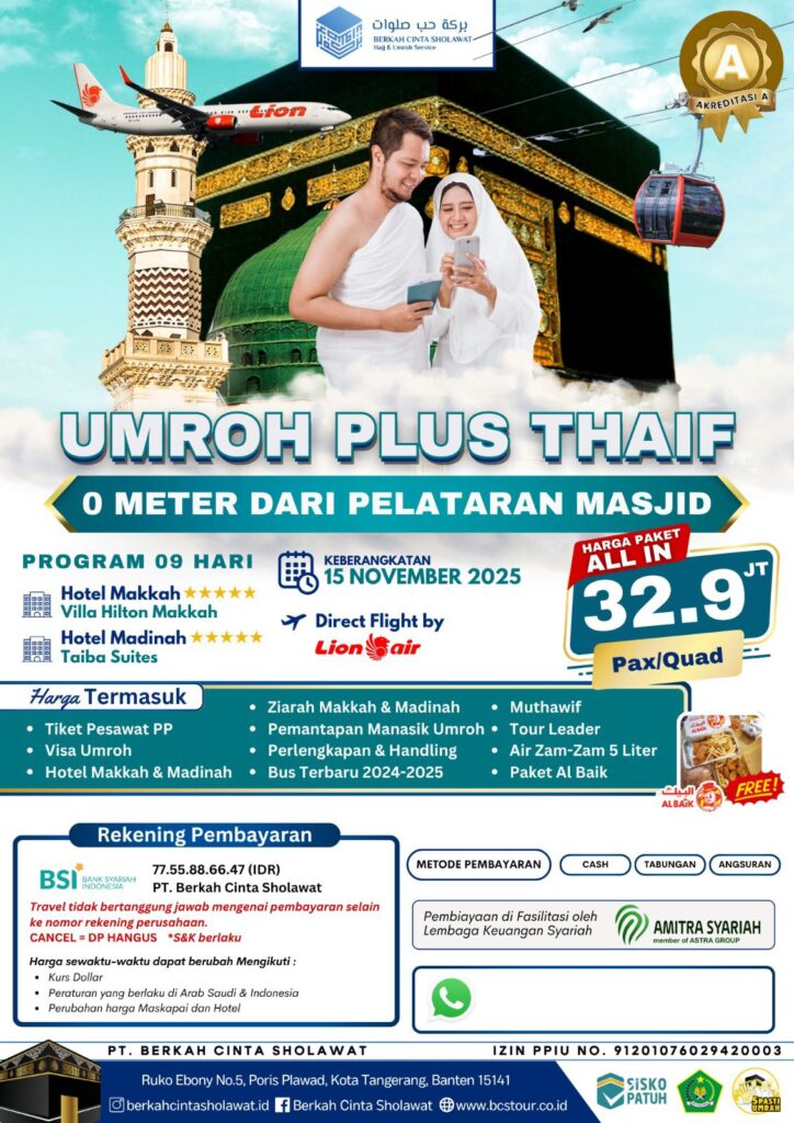 Agen Umroh Bekasi Murah